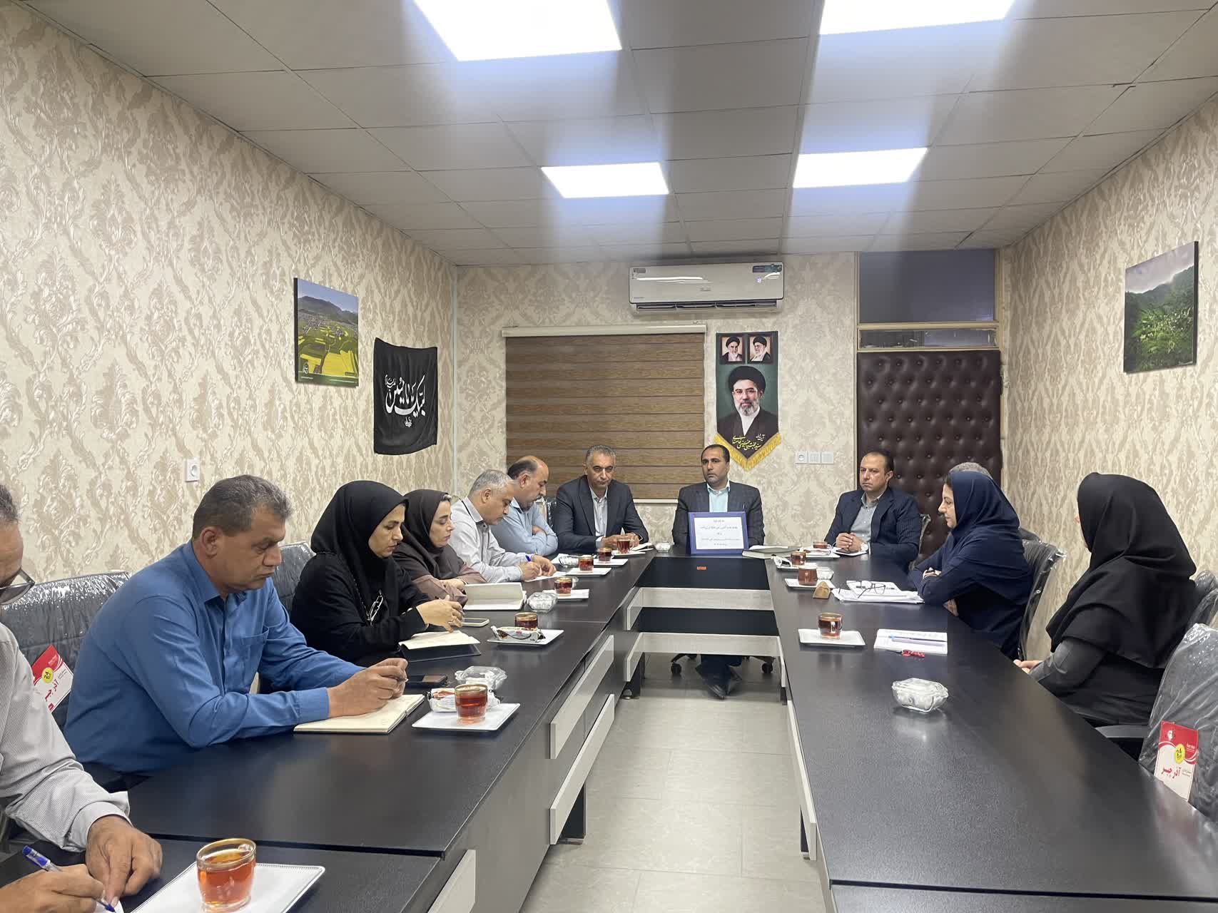 برگزاری جلسه هماهنگی عدم آتش‌زدن بقایای گیاهی در مزارع برنج شهرستان علی‌آبادکتول